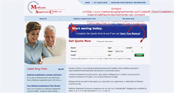 Desktop Screenshot of medicaresupplementcenter.com